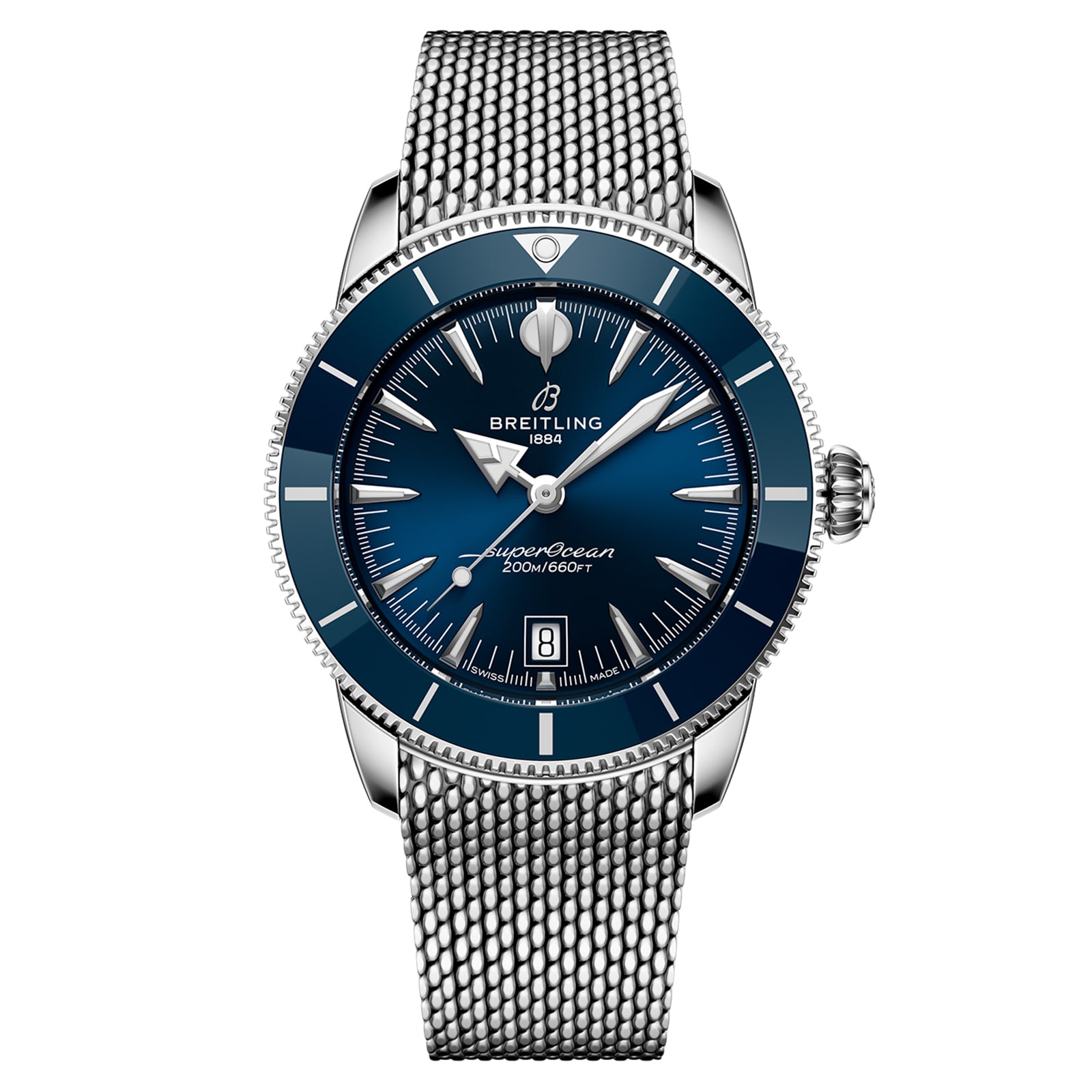 Breitling Superocean Heritage B31 Automatic 42mm Mens Watch Blue
