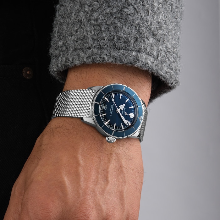 Breitling Superocean Heritage B31 Automatic 42mm Mens Watch Blue