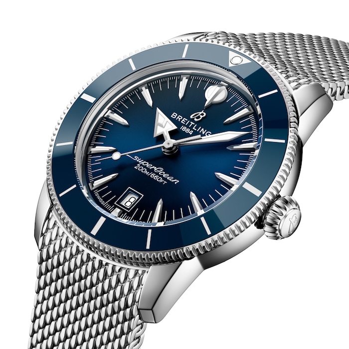 Breitling Superocean Heritage B31 Automatic 42mm Mens Watch Blue