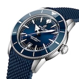 Breitling Superocean Heritage B31 Automatic 42mm Mens Watch Blue Rubber