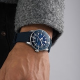 Breitling Superocean Heritage B31 Automatic 42mm Mens Watch Blue Rubber