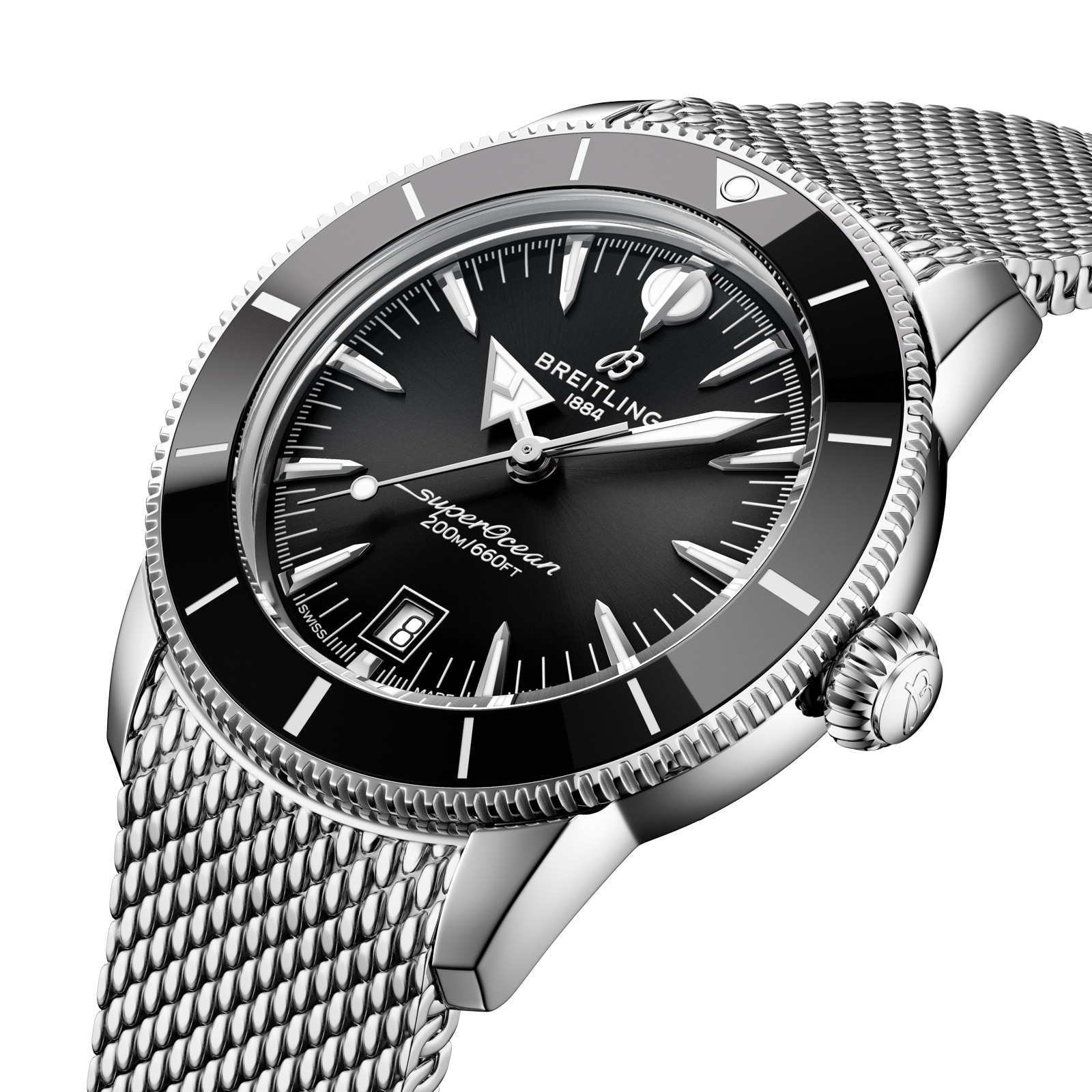 Breitling Superocean Heritage B31 Automatic 42mm Mens Watch Black