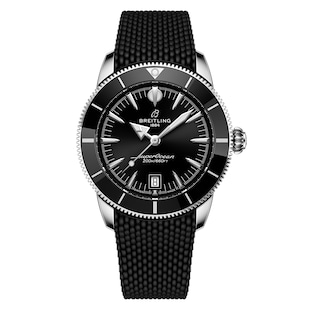 Breitling Superocean Heritage B31 Automatic 42mm Mens Watch Black Rubber