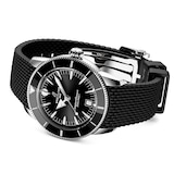 Breitling Superocean Heritage B31 Automatic 42mm Mens Watch Black Rubber