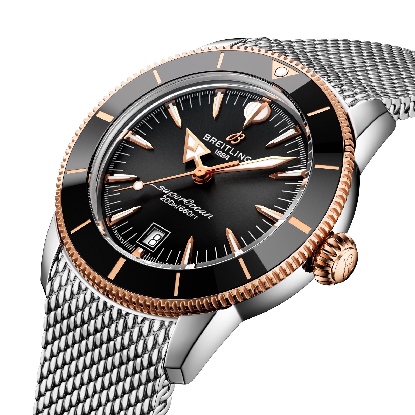 Breitling Superocean Heritage B31 Automatic 42mm Mens Watch Black