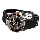 Breitling Superocean Heritage B31 Automatic 42mm Mens Watch Black Rubber