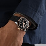 Breitling Superocean Heritage B31 Automatic 42mm Mens Watch Black Rubber