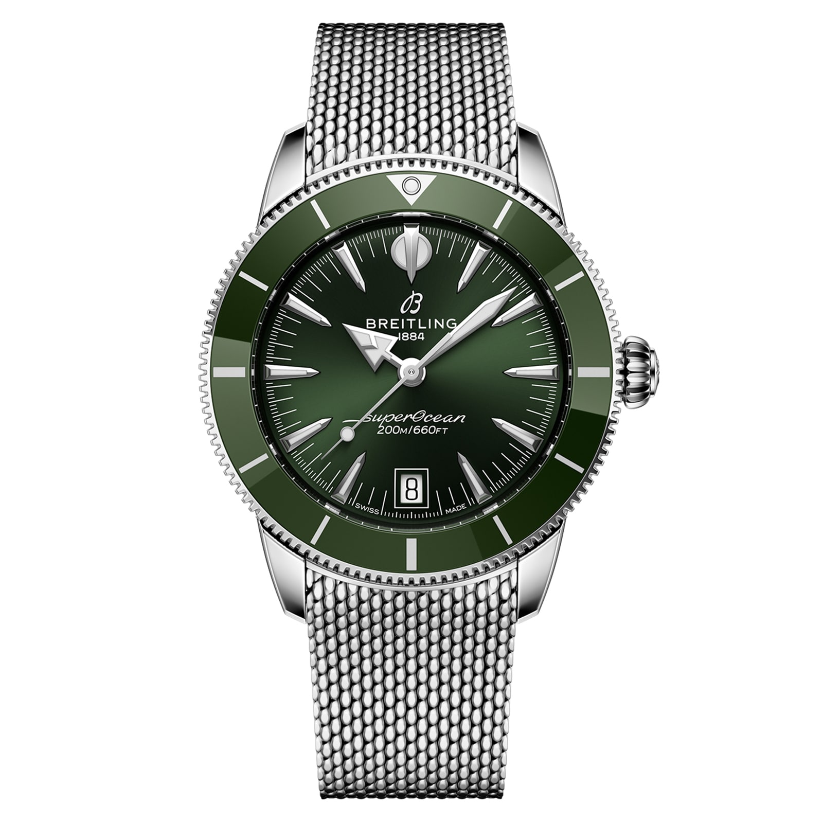 Breitling Superocean Heritage B31 Automatic 40mm Mens Watch Green Breitling Superocean Heritage B31 Automatic 40mm Mens Watch Green