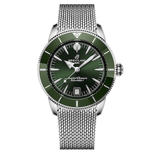 Breitling Superocean Heritage B31 Automatic 40mm Mens Watch Green