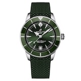 Breitling Superocean Heritage B31 Automatic 40mm Mens Watch Green Rubber