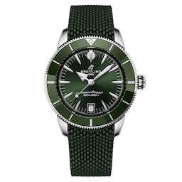 17532909 - Superocean Heritage B31 Automatic 40mm Mens Watch Green Rubber