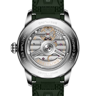 Breitling Superocean Heritage B31 Automatic 40mm Mens Watch Green Rubber