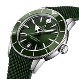 Breitling Superocean Heritage B31 Automatic 40mm Mens Watch Green Rubber