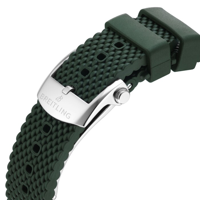 Breitling Superocean Heritage B31 Automatic 40mm Mens Watch Green Rubber