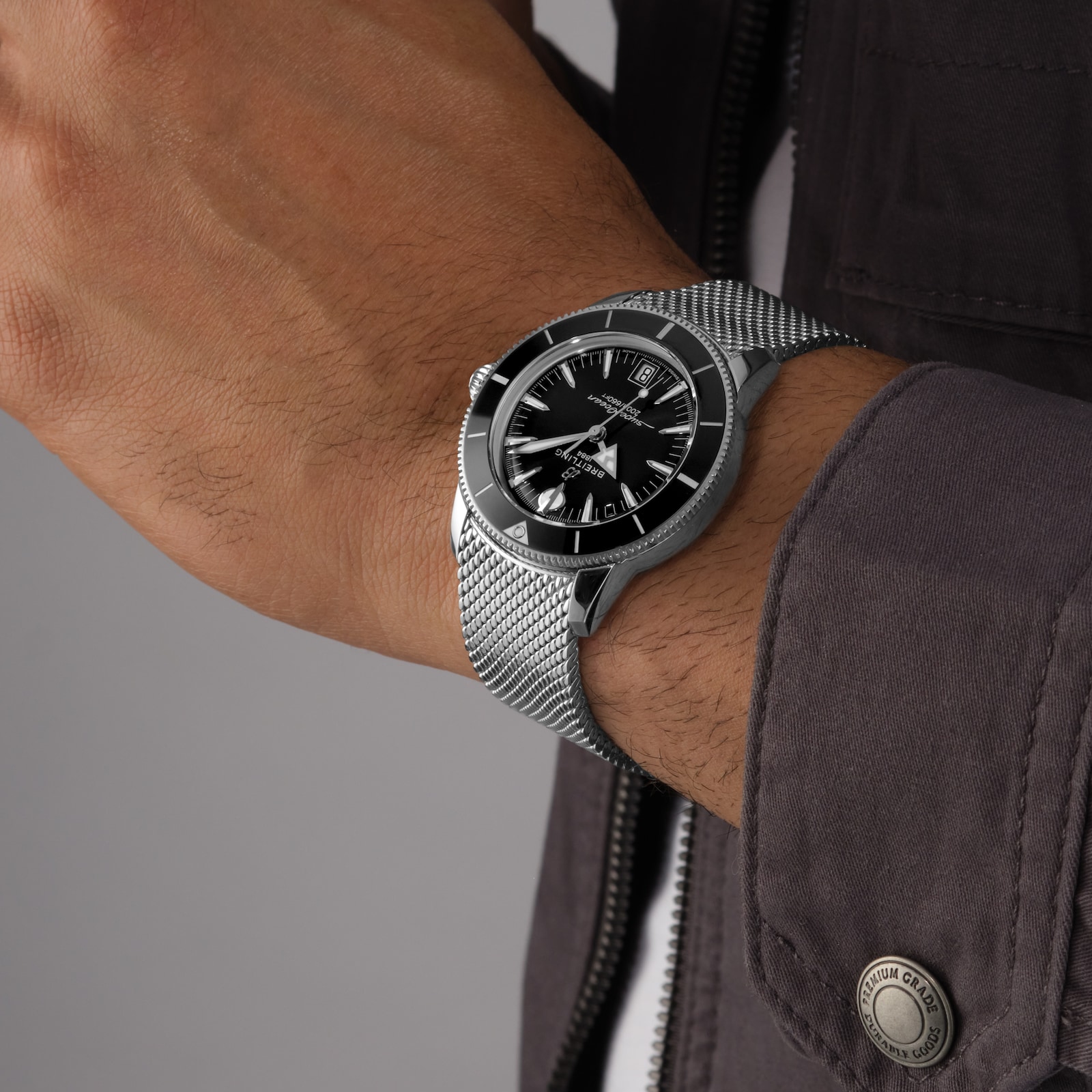 Breitling Superocean Heritage B31 Automatic 40mm Mens Watch Black