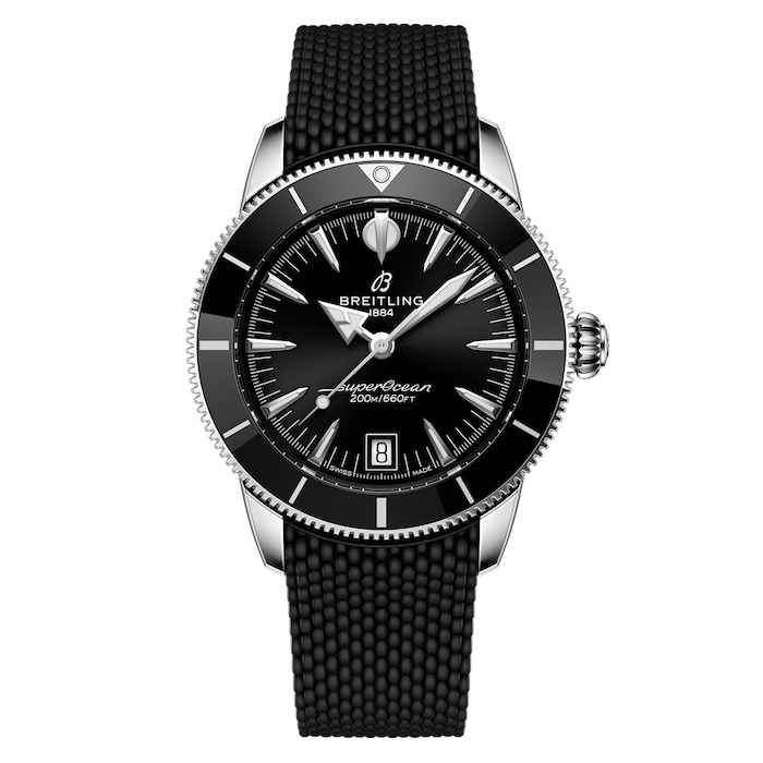 Breitling Superocean Heritage B31 Automatic 40mm Mens Watch Black Rubber