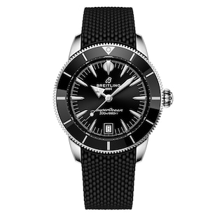 Breitling Superocean Heritage B31 Automatic 40mm Mens Watch Black Rubber