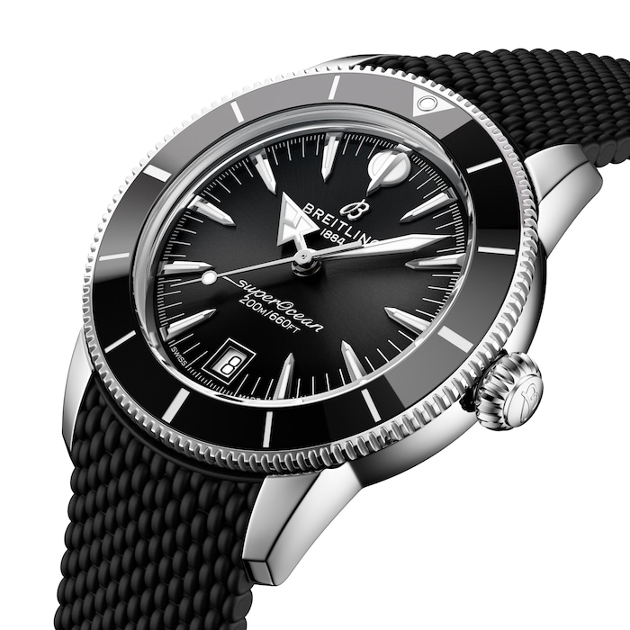 Breitling Superocean Heritage B31 Automatic 40mm Mens Watch Black Rubber