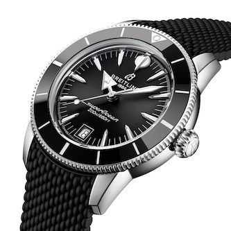 Breitling Superocean Heritage B31 Automatic 40mm Mens Watch Black Rubber