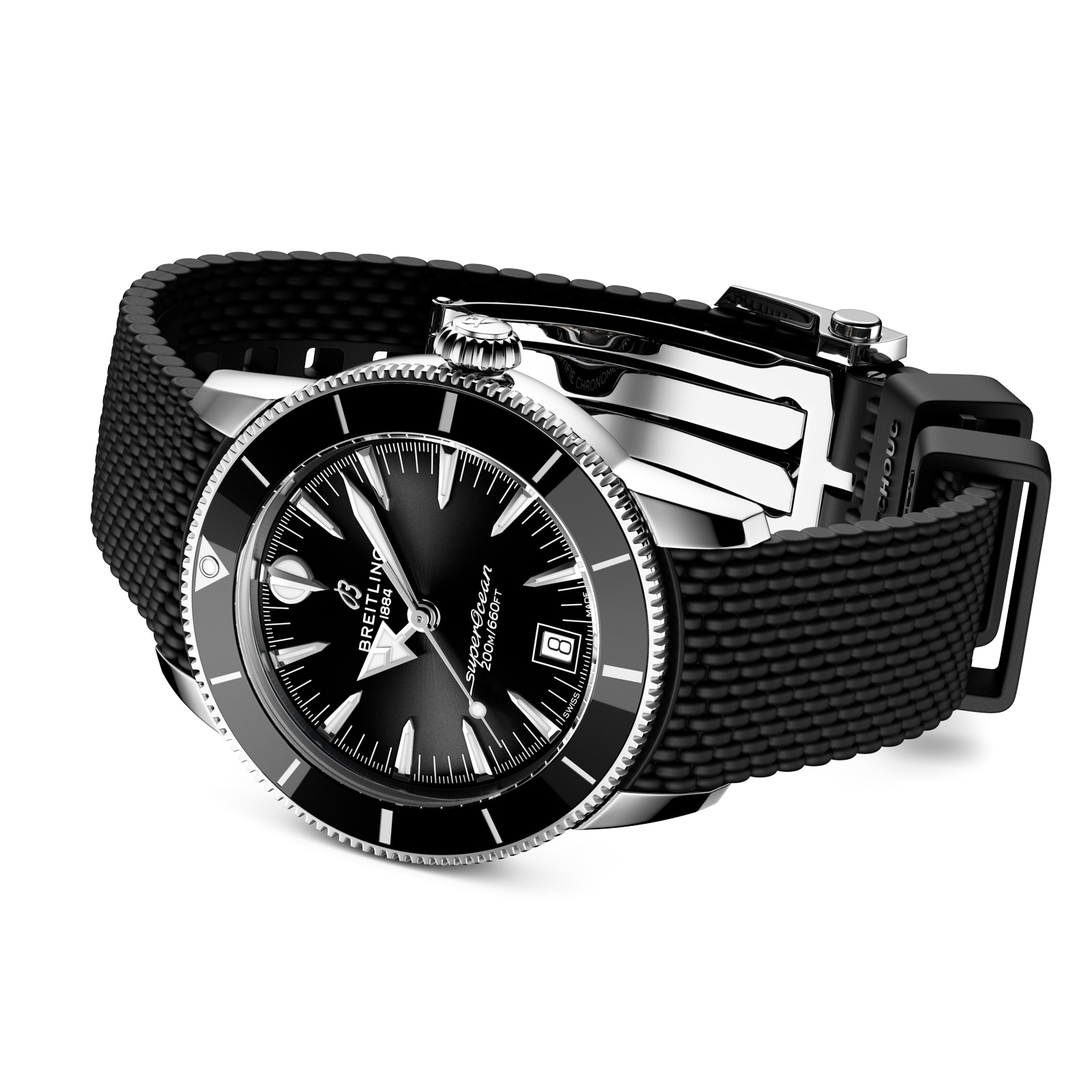 Breitling Superocean Heritage B31 Automatic 40mm Mens Watch Black Rubber