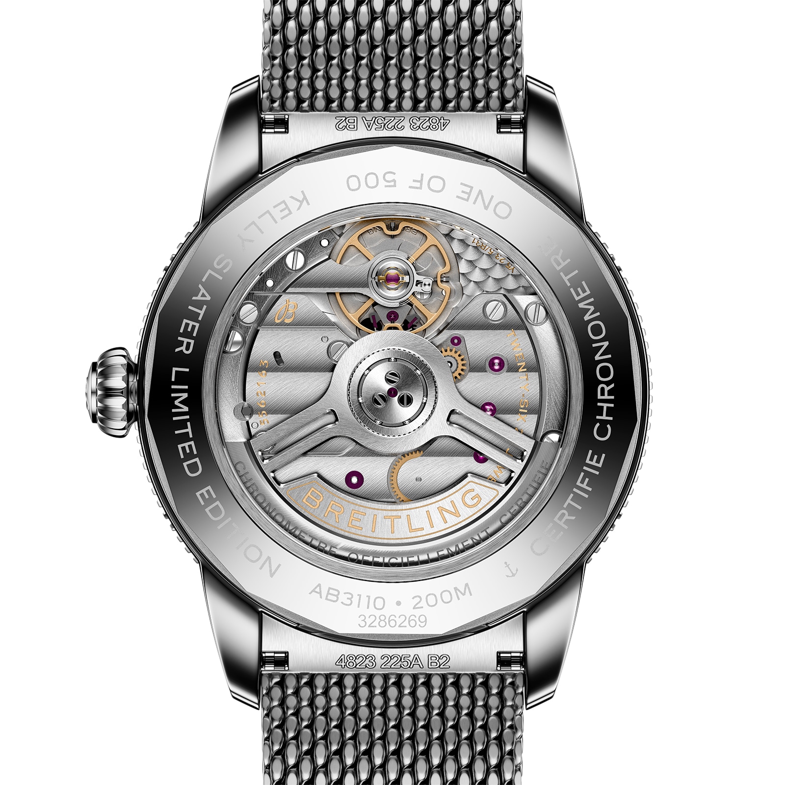 Breitling Superocean Heritage B31 Automatic Kelly Slater Limited Edition 40mm Mens Watch Blue