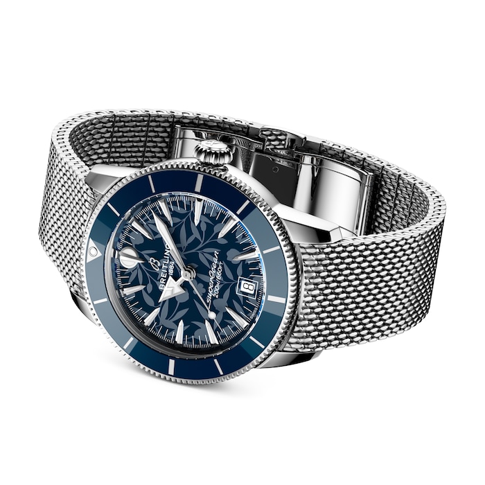 Breitling Superocean Heritage B31 Automatic Kelly Slater Limited Edition 40mm Mens Watch Blue