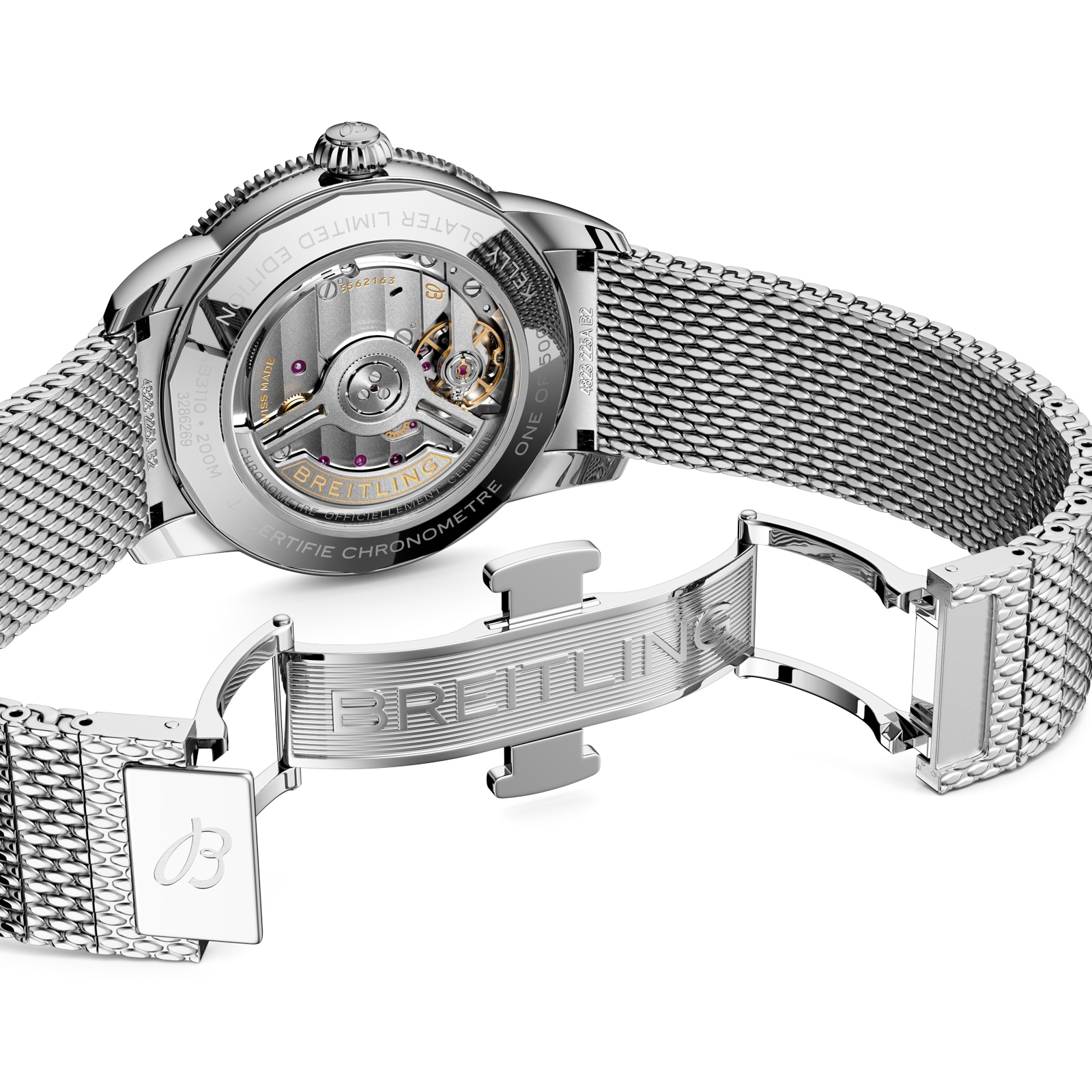 Breitling Superocean Heritage B31 Automatic Kelly Slater Limited Edition 40mm Mens Watch Blue