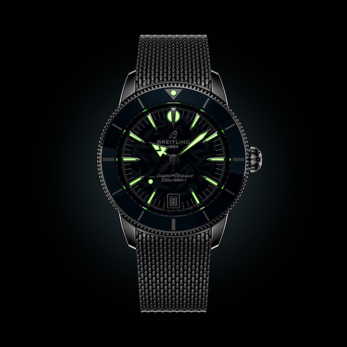 Breitling Superocean Heritage B31 Automatic Kelly Slater Limited Edition 40mm Mens Watch Blue