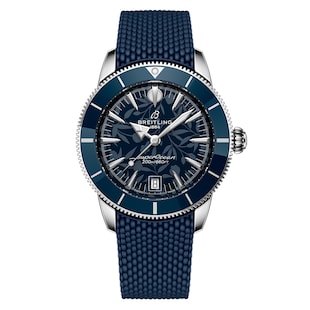 Breitling Superocean Heritage B31 Automatic Kelly Slater Limited Edition 40mm Mens Watch Blue Rubber