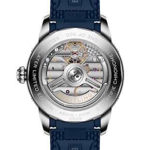 Breitling Superocean Heritage B31 Automatic Kelly Slater Limited Edition 40mm Mens Watch Blue Rubber