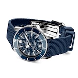 Breitling Superocean Heritage B31 Automatic Kelly Slater Limited Edition 40mm Mens Watch Blue Rubber