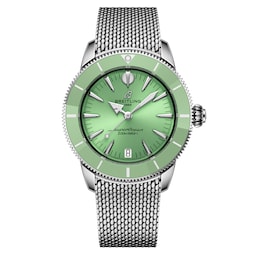17532914 - Superocean Heritage Automatic 36mm Unisex Watch Green
