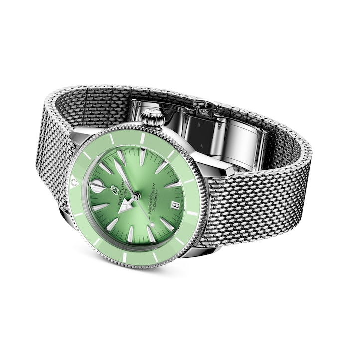 Breitling Superocean Heritage Automatic 36mm Unisex Watch Green
