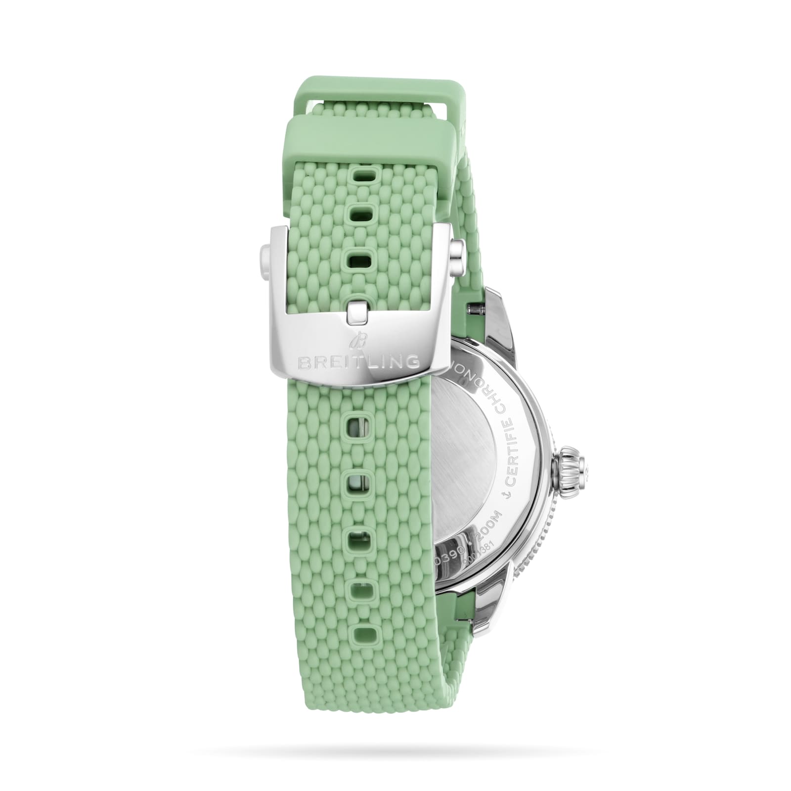 Breitling Superocean Heritage Automatic 36mm Unisex Watch Green Rubber