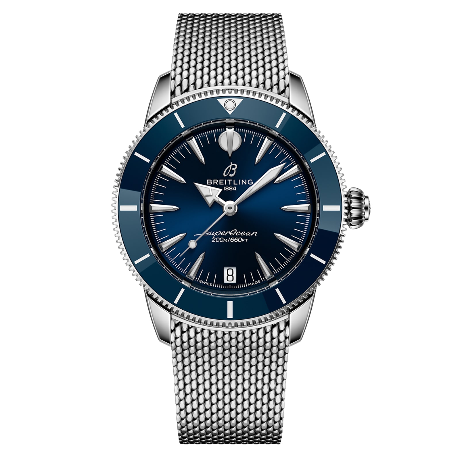 Breitling Superocean Heritage Automatic 36mm Unisex Watch Blue Breitling Superocean Heritage Automatic 36mm Unisex Watch Blue