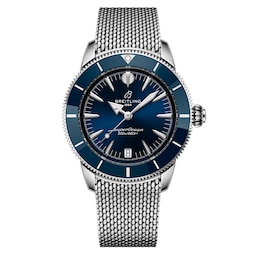 17532916 - Superocean Heritage Automatic 36mm Unisex Watch Blue