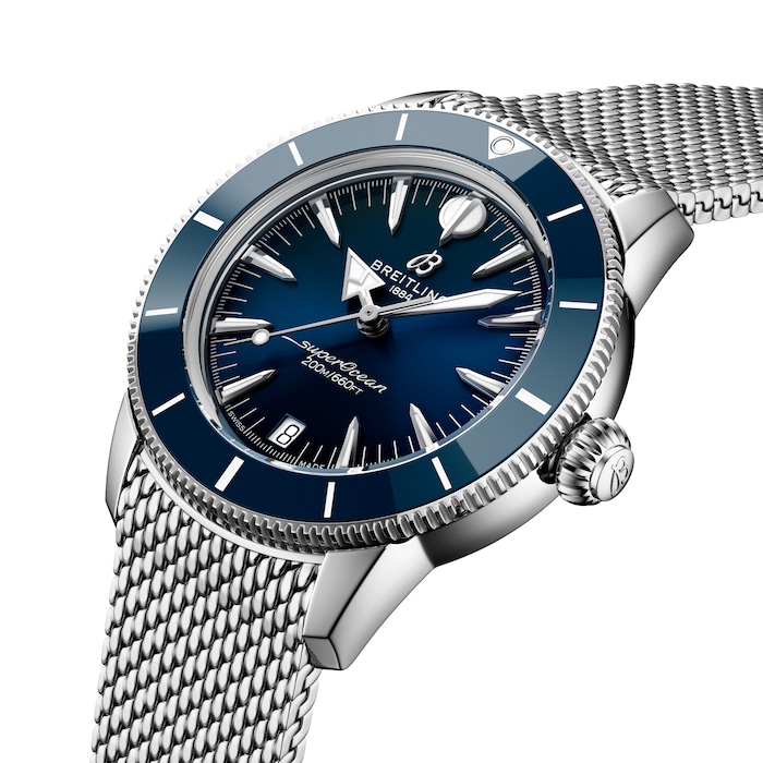 Breitling Superocean Heritage Automatic 36mm Unisex Watch Blue