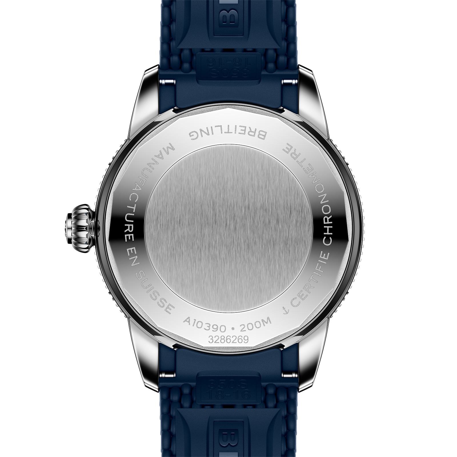 Breitling Superocean Heritage Automatic 36mm Unisex Watch Blue Rubber Breitling Superocean Heritage Automatic 36mm Unisex Watch Blue Rubber