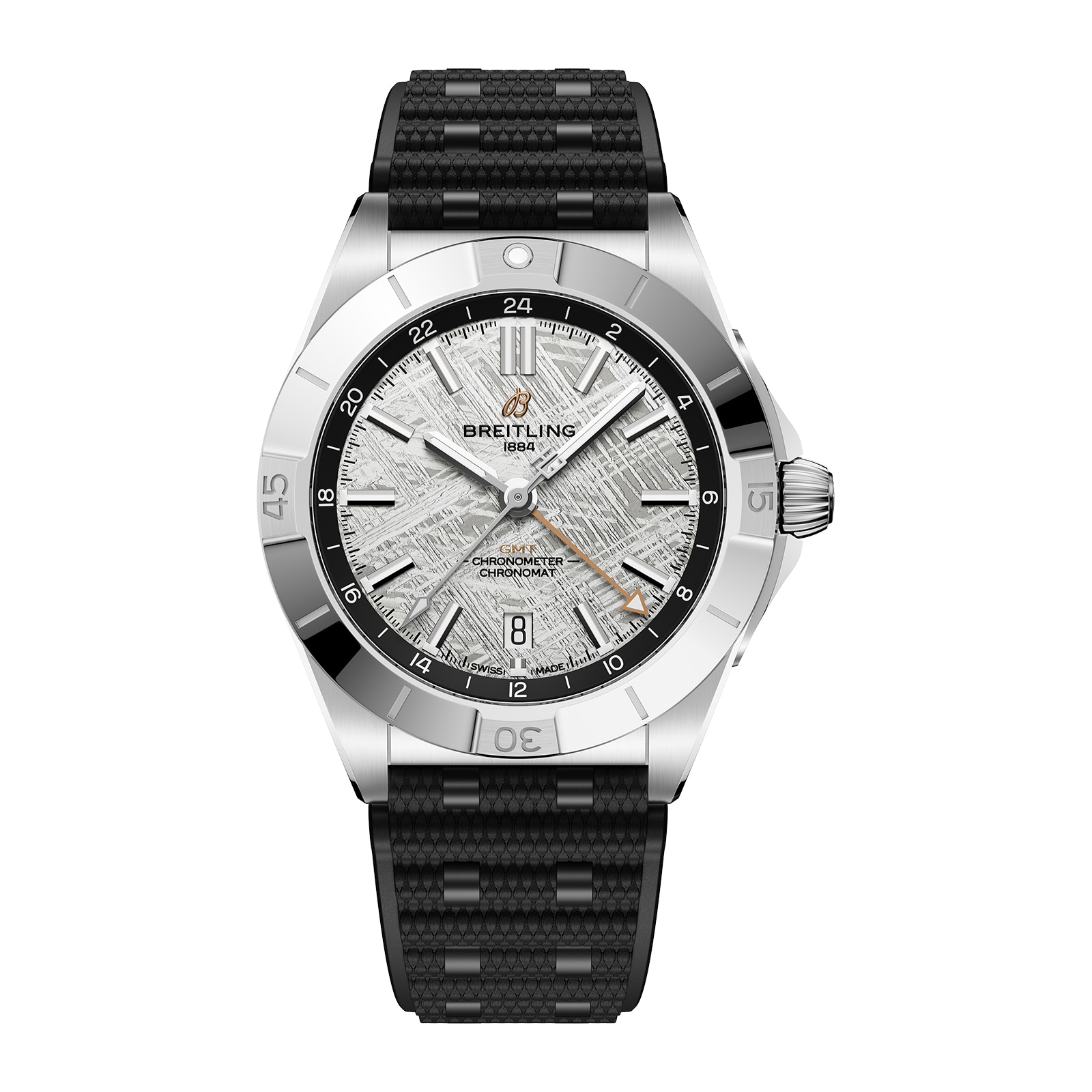 Breitling Chronomat Automatic GMT Erling Haaland Limited Edition 40mm Mens Watch Rubber Breitling Chronomat Automatic GMT Erling Haaland Limited Edition 40mm Mens Watch Rubber