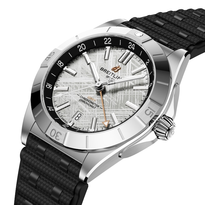 Breitling Chronomat Automatic GMT Erling Haaland Limited Edition 40mm Mens Watch Rubber