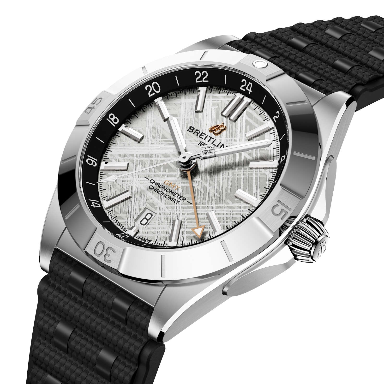 Breitling Chronomat Automatic GMT Erling Haaland Limited Edition 40mm Mens Watch Rubber