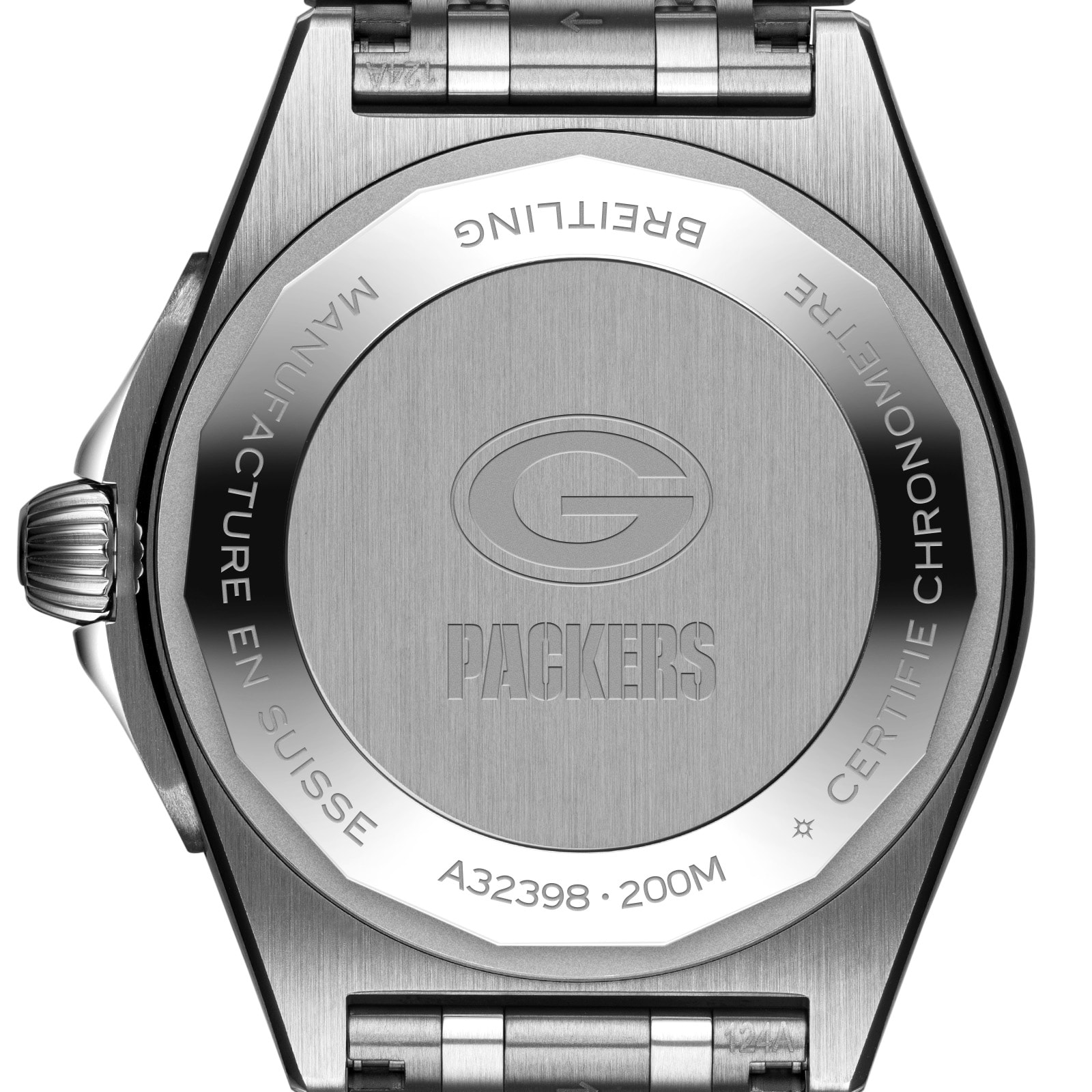 Breitling Chronomat GMT 40 Green Bay Packers Limited Edition Mens Watch