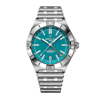 Breitling Chronomat GMT 40 Miami Dolphins Limited Edition Mens Watch