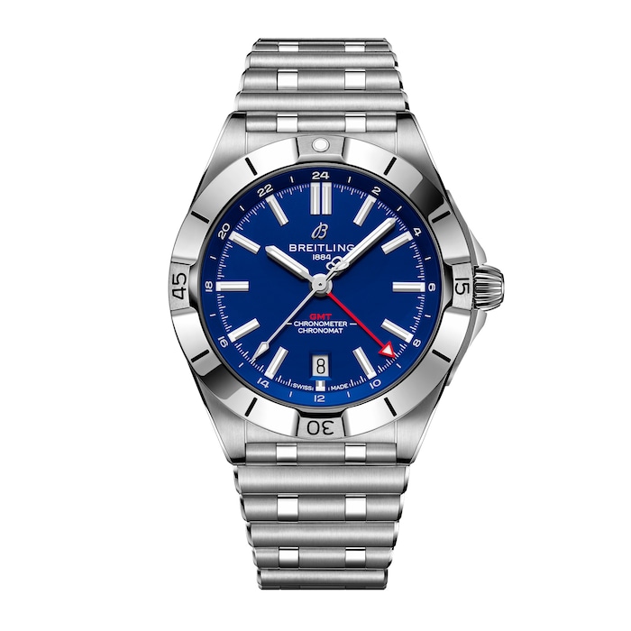 Breitling Chronomat GMT 40 Buffalo Bills Limited Edition Mens Watch