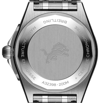 Breitling Chronomat GMT 40 Detroit Lions Limited Edition Mens Watch