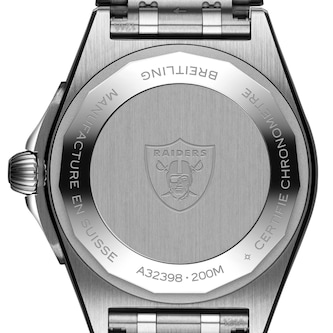 Breitling Chronomat GMT 40 Las Vegas Raiders Limited Edition Mens Watch