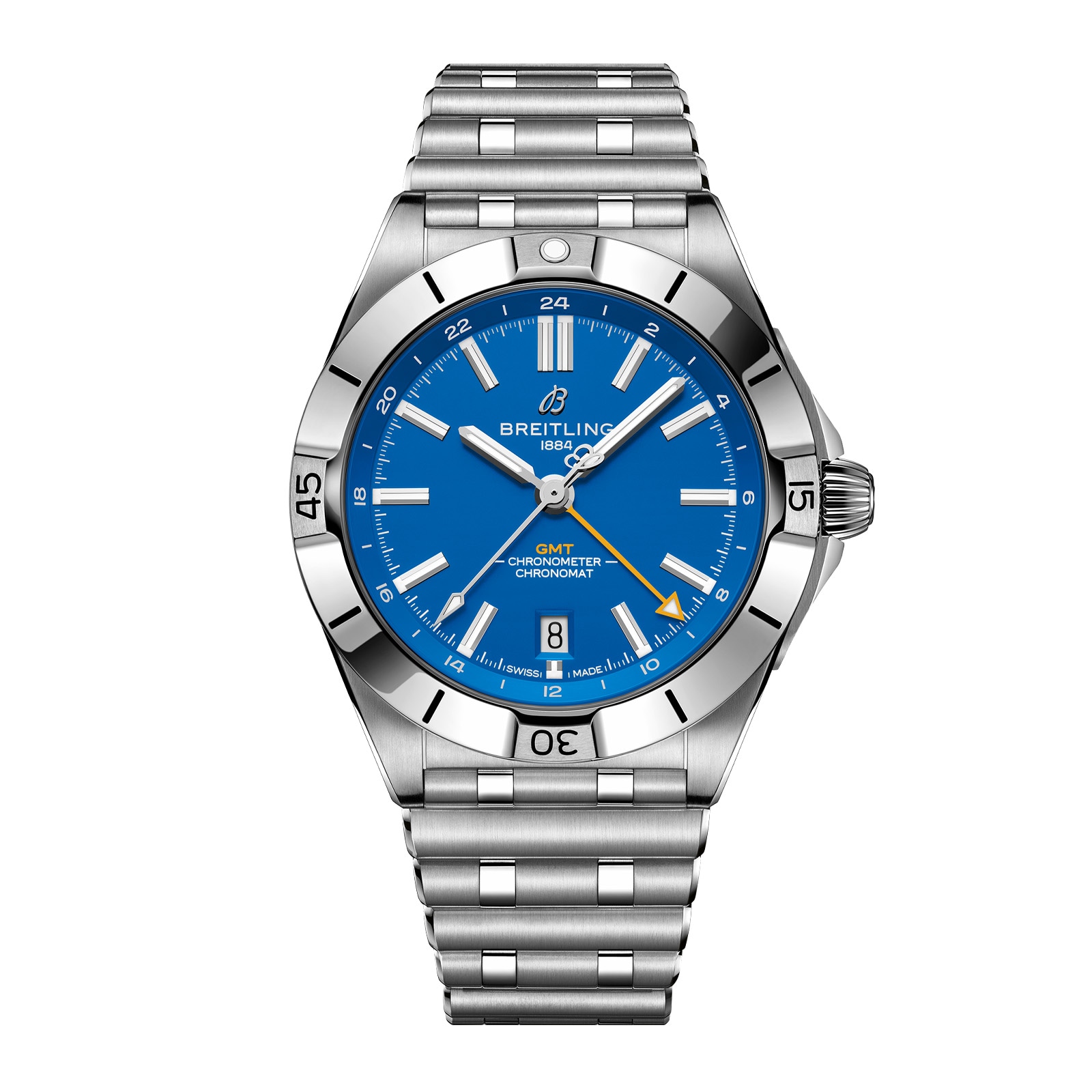Breitling Chronomat GMT 40 Los Angeles Chargers Limited Edition Mens Watch