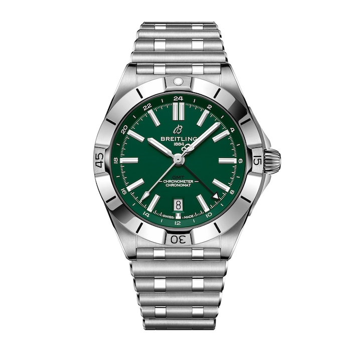 Breitling Chronomat GMT 40 New York Jets Limited Edition Mens Watch