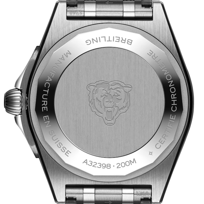 Breitling Chronomat GMT 40 Chicago Bears Limited Edition Mens Watch