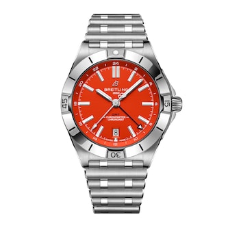 Breitling Chronomat GMT 40 Denver Broncos Limited Edition Mens Watch